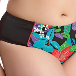 Elomi bainSlip de bain taille mi-haute - Noir- Cubana