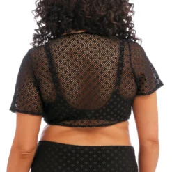 Elomi bainTop de plage - Noir- BAZARUTO