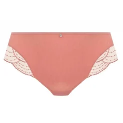 ElomiCulotte brésilienne avec Dentelle et Broderie en Perles - Rose - Elomi - Priya