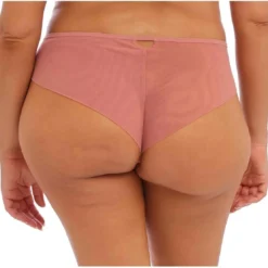 ElomiCulotte brésilienne avec Dentelle et Broderie en Perles - Rose - Elomi - Priya
