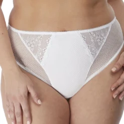ElomiCulotte classique blanche- Charley