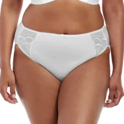 ElomiCulotte classique blanche Elomi en nylon- Cate