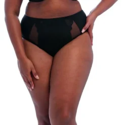 ElomiCulotte haute Noir - Elomi en nylon- Brianna