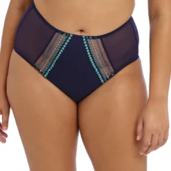 ElomiCulotte Taille Haute - Bleue- MATILDA