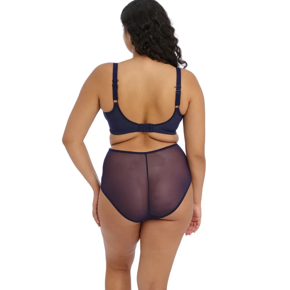 ElomiCulotte Taille Haute - Bleue- MATILDA