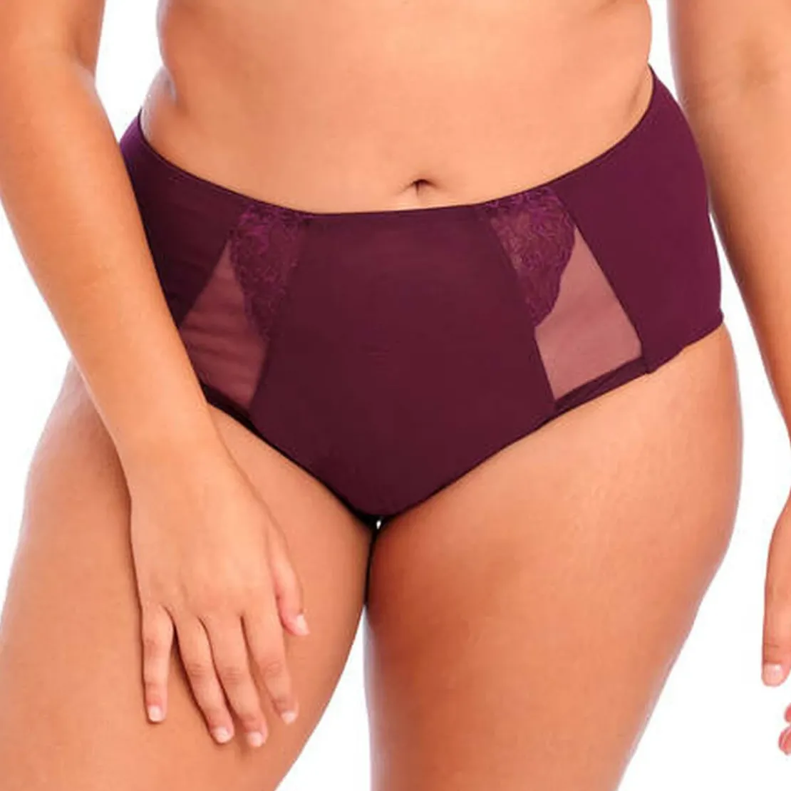 ElomiCulotte Taille Haute - Grenat - BRIANNA