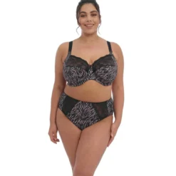 ElomiCulotte taille haute - Noir ElomiMORGAN en nylon- MORGAN