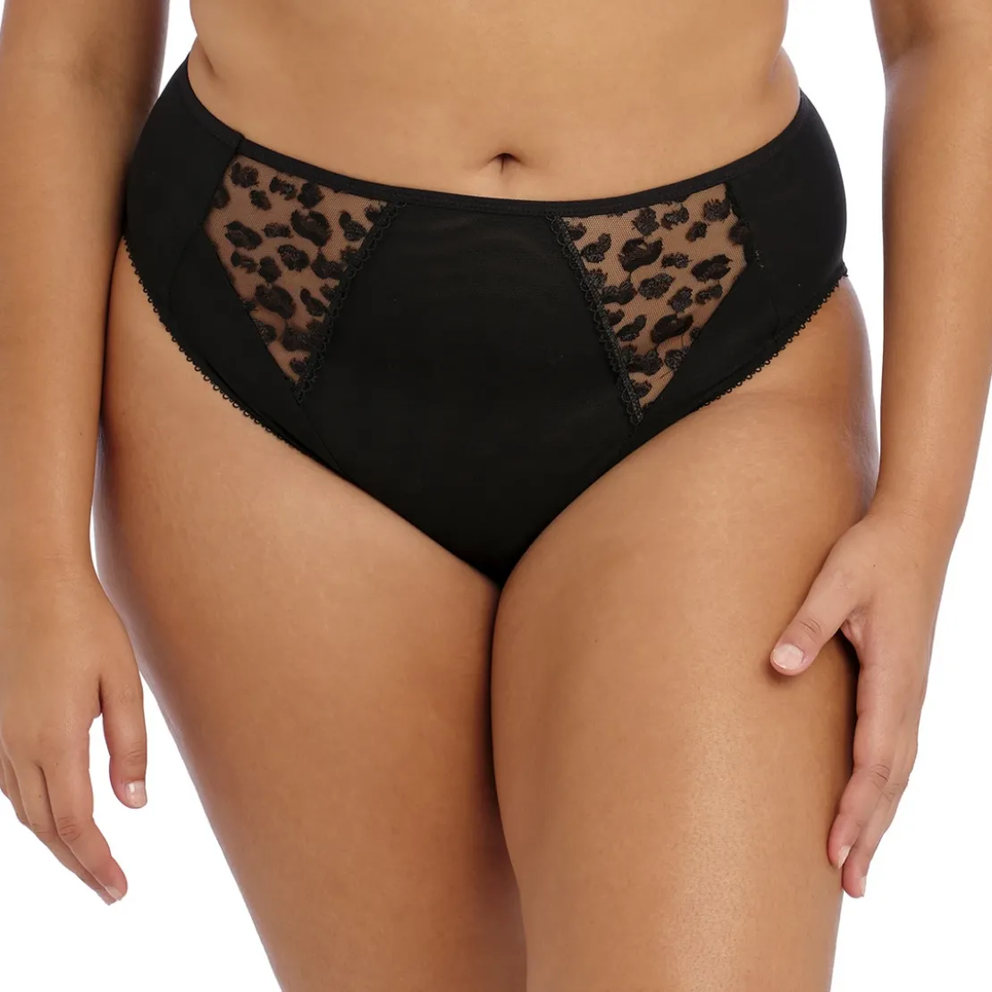 ElomiCulotte Taille Haute - Noire- NAMRAH