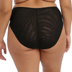 ElomiCulotte Taille Haute - Noire- NAMRAH