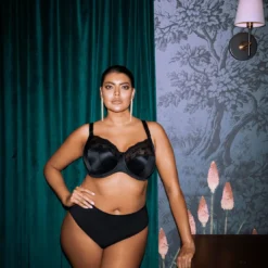 ElomiCulotte taille haute noire- SO COMFY
