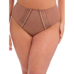 ElomiCulotte taille haute - Nude MATILDA en nylon- MATILDA