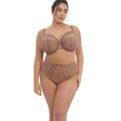 ElomiCulotte taille haute - Nude MATILDA en nylon- MATILDA