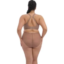 ElomiCulotte taille haute - Nude MATILDA en nylon- MATILDA