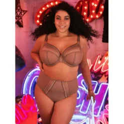 ElomiCulotte taille haute - Nude MATILDA en nylon- MATILDA