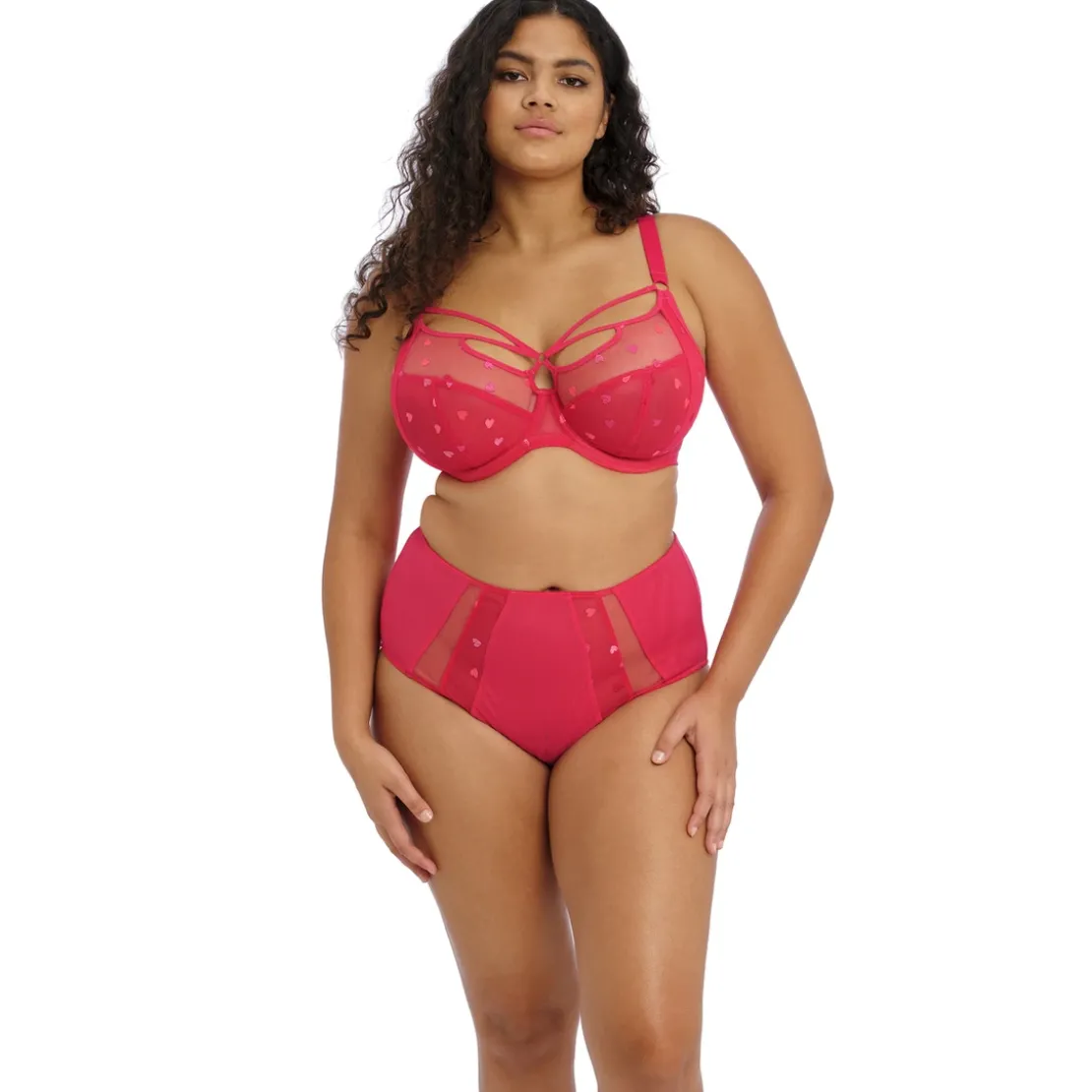 ElomiCulotte Taille Haute - Rouge - SACHI