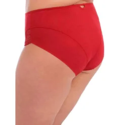 ElomiCulotte taille haute - Rouge Elomi en nylon- PRIYA