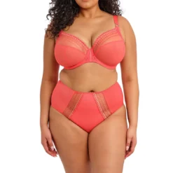ElomiCulotte taille haute - Sunset corail- MATILDA