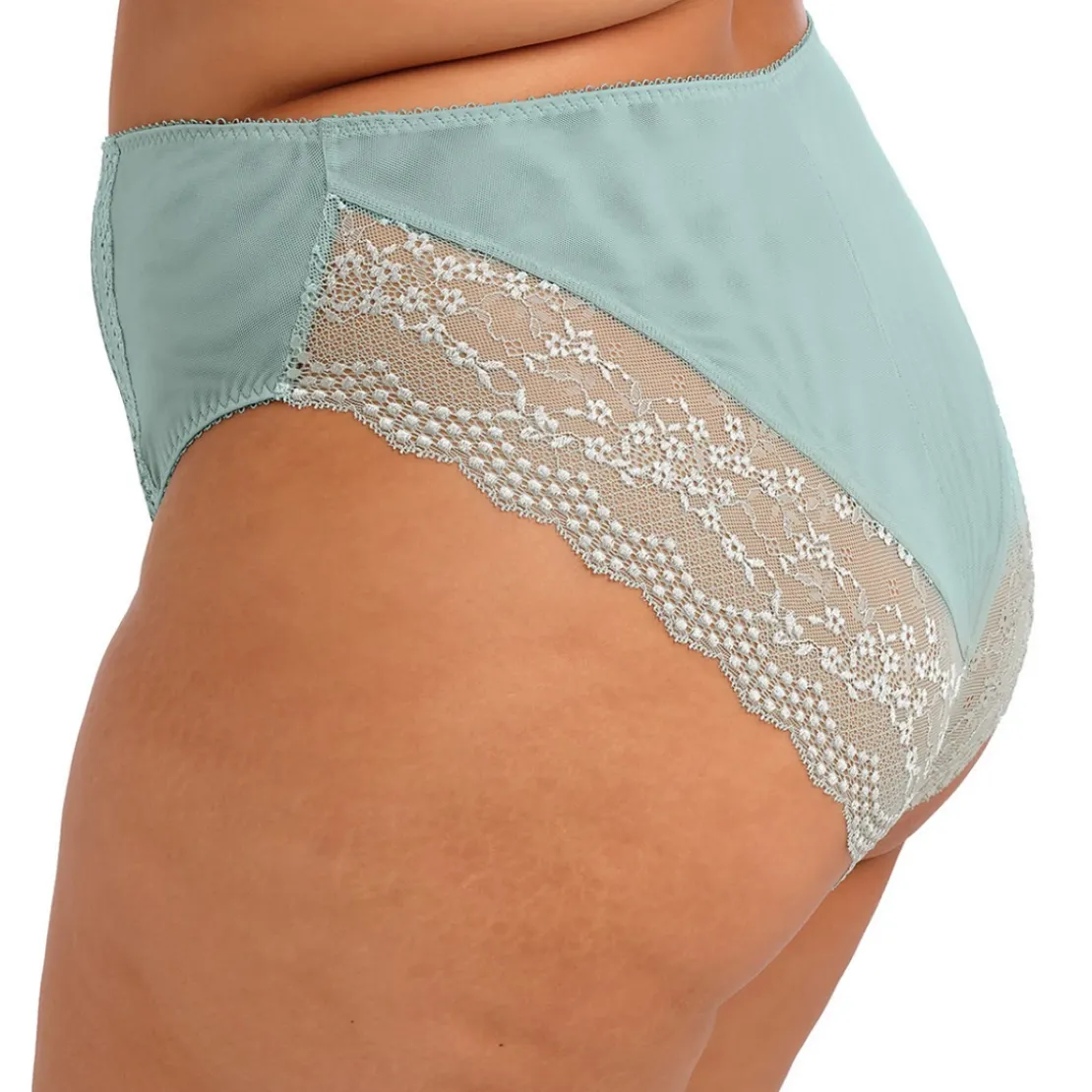 ElomiLUCIE Slip Echancré vert sauge- LUCIE