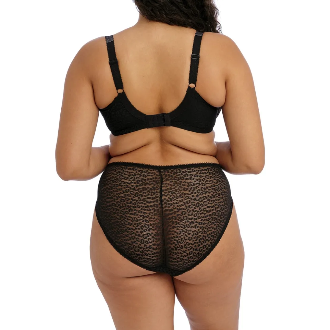 ElomiLUCIE Slip jambe échancréeblack- LUCIE