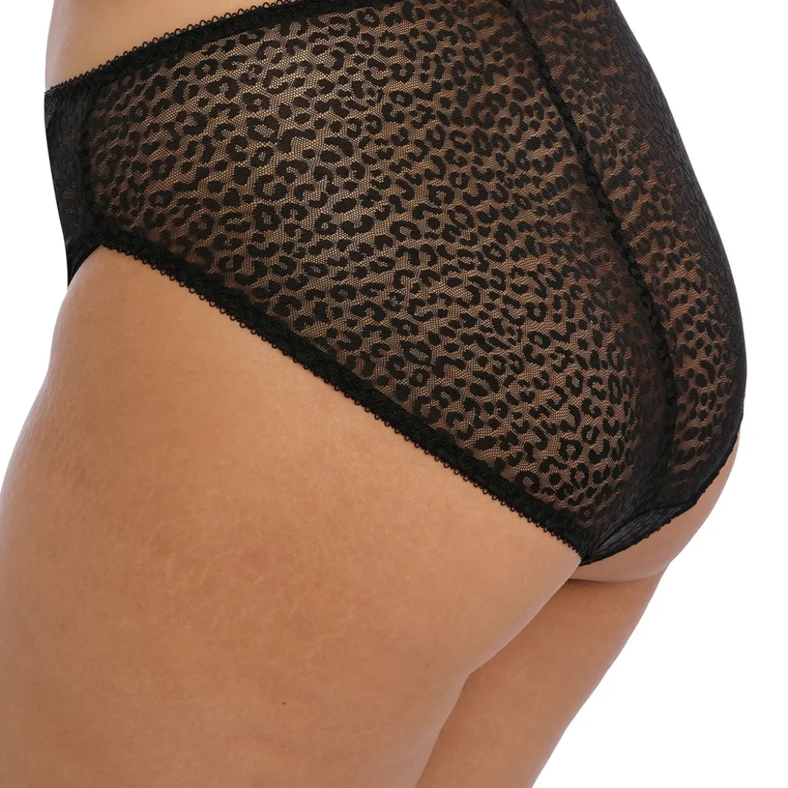 ElomiLUCIE Slip jambe échancréeblack- LUCIE