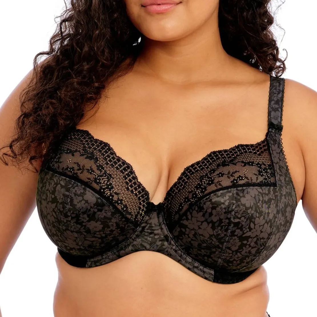 ElomiLUCIE Soutien-gorge Plunge stretchblack- LUCIE