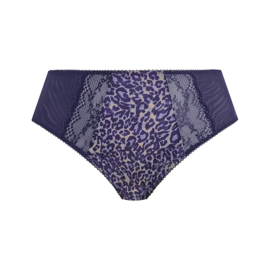 ElomiSlip jambe échancrée Bleu- LUCIE