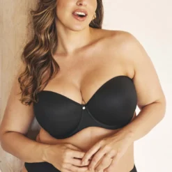 ElomiSMOOTH Soutien-gorge Bandeau mouléblack- SMOOTH