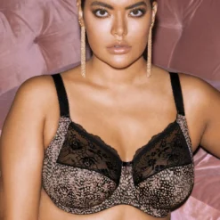 ElomiSoutien-gorge bonnets entiers à armatures - Ebony marron- Morgan