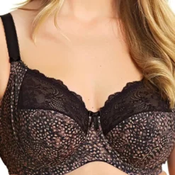 ElomiSoutien-gorge bonnets entiers à armatures - Ebony marron- Morgan