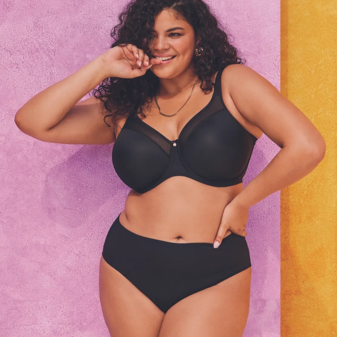 ElomiSoutien-gorge Moulé black noir- SMOOTH