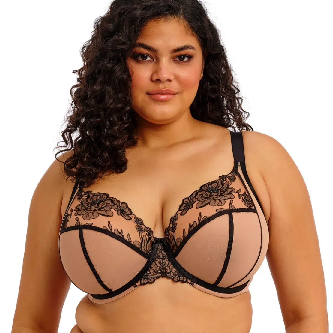 ElomiSoutien-Gorge Plongeant beige- TEAGAN