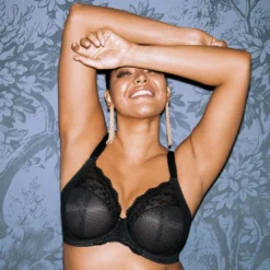 ElomiSoutien-gorge plongeant armatures noir stretch- CHARLEY