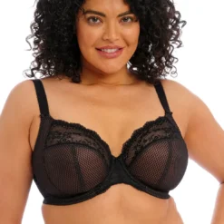 ElomiSoutien-gorge plongeant armatures noir stretch- CHARLEY