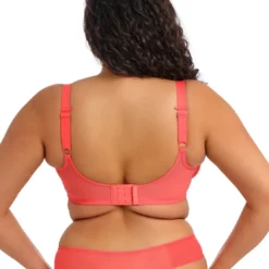 ElomiSoutien-gorge plongeant à armatures corail- MATILDA