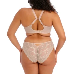 ElomiSoutien-gorge plongeant armatures - Beige Elomien nylon- CHARLEY