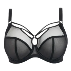 ElomiSoutien-gorge plongeant à armatures - Noir- Sachi