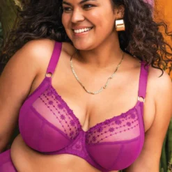 ElomiSoutien-gorge Plunge violet- MATILDA