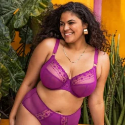 ElomiSoutien-gorge Plunge violet- MATILDA