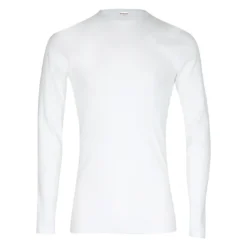 EminenceT-shirt col rond manches longues Pur coton Premium blanc