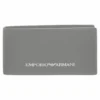Emporio Armani MaroquineriePorte-Monnaie - Bi-Fold Wallet gris en cuir