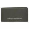 Emporio Armani MaroquineriePorte-Monnaie - Bi-Fold Wallet noir en cuir