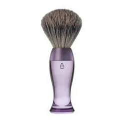 E ShaveBlaireau Violet Véritables Poils De Blaireau