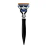 E ShaveRASOIR NOIR FINITION ACIER - Lames Fusion-E Shave