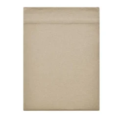 EssixDrap plat en flanelle de coton FRISSON SESAME