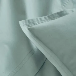 EssixDrap plat uni en percale de coton, Made in France, PREMIÈRE, Archipel