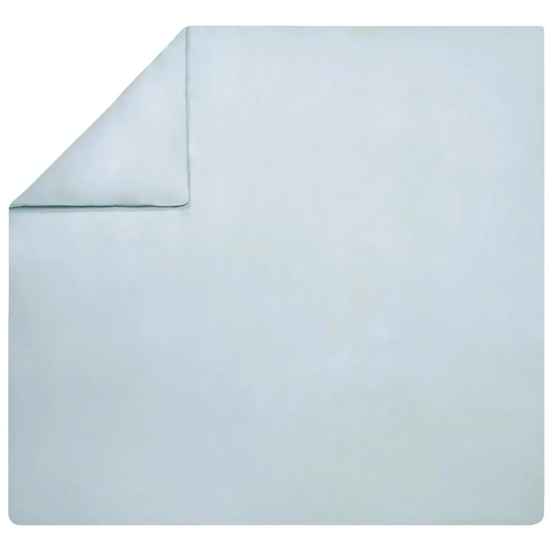 EssixHousse de couette Essix unie 1 ou 2 personnes percalMade in France, PREMIÈRE - Bleu Glacier