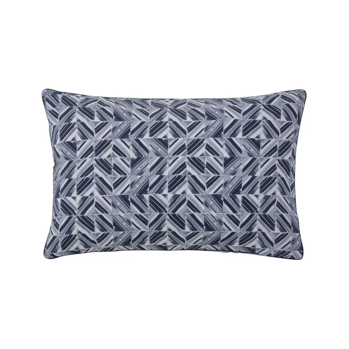 EssixTaie d'oreiller imprimée en percale de coton Reflets