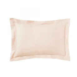 EssixTaie d'oreiller percale de cotonRoyal Line - Rose Blush