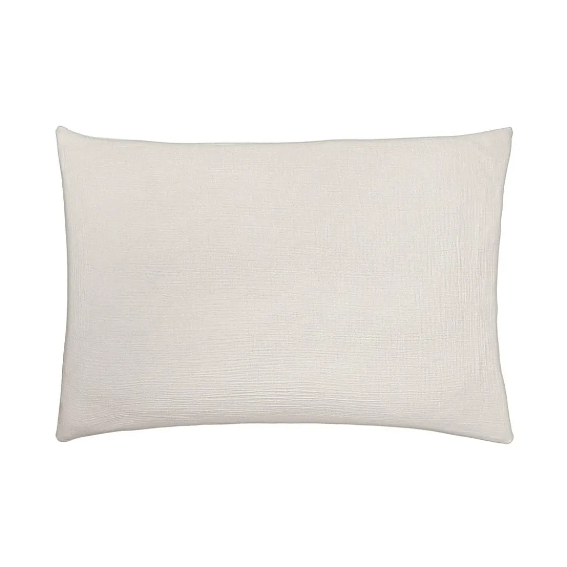 EssixTaie D'oreiller Unie En Gaze De Coton Lavée, Tendresse Greige - ESSIX
