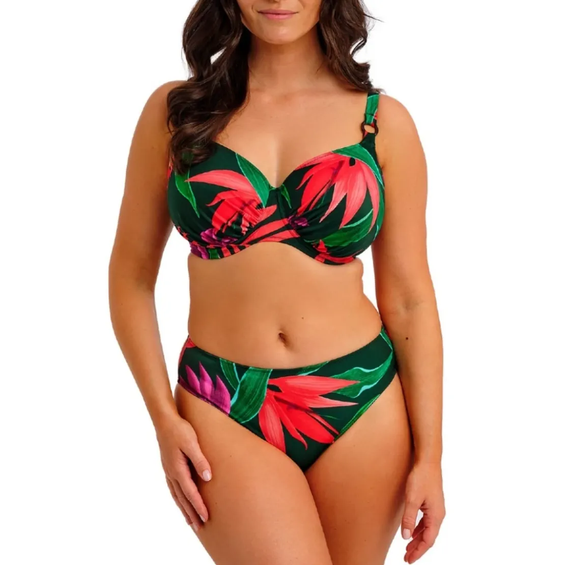 Fantasie BainBikini Bonnet entier à armatures rouge- PICHOLA